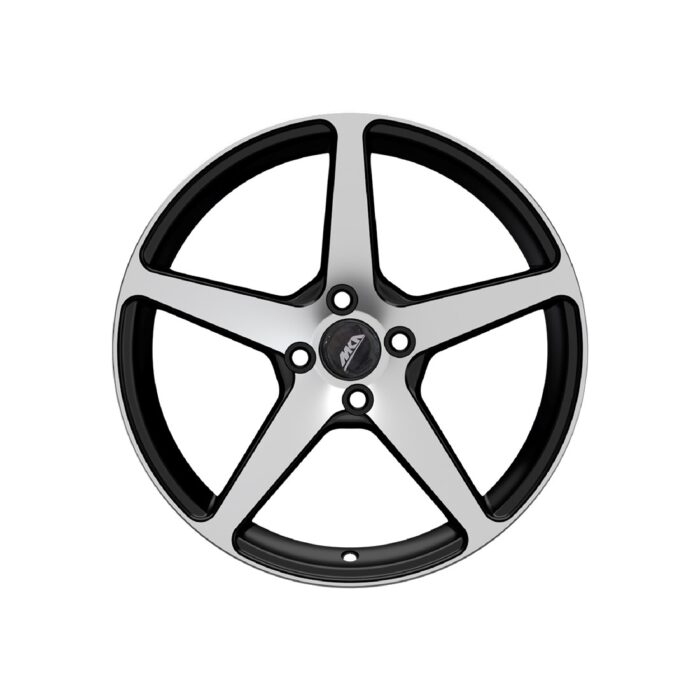 Verona Matte Gunmetal Wheel 22x10.5 inches with Aluminum - Imagen 2